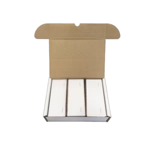 FP Mailing Postbase franking machine labels in two sizes, 152mm and 220mm, with self-adhesive backing