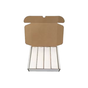 Pitney Bowes franking machine labels in two sizes, 152mm and 220mm, with self-adhesive backing